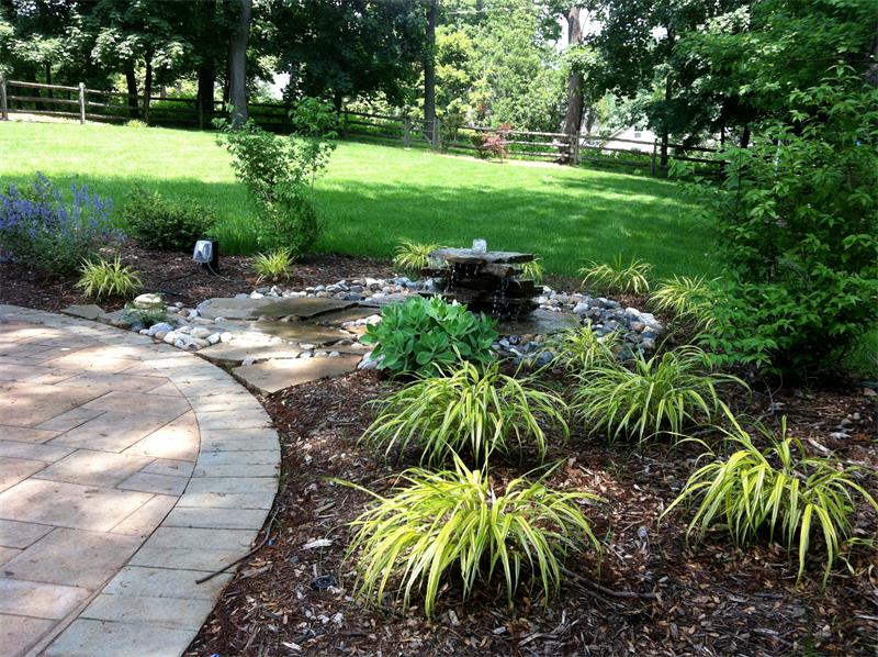 Planting Enhancements, Water Feature 